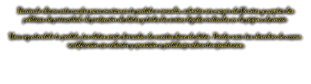 Haciendo clic en este cuadro para enviarnos tu pedido o consulta, admites ser mayor de 18 años y aceptar las políticas de privacidad, de protección de datos y todos los avisos legales indicados en la página de inicio.  Una vez atendido tu pedido, tus datos serán borrados de nuestra base de datos. Puedes usar tus derechos de acceso, rectificación cancelación y oposición a pedidos@melocontomipadre.com